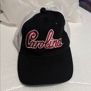 Carolina Black and White Trucker Hat
